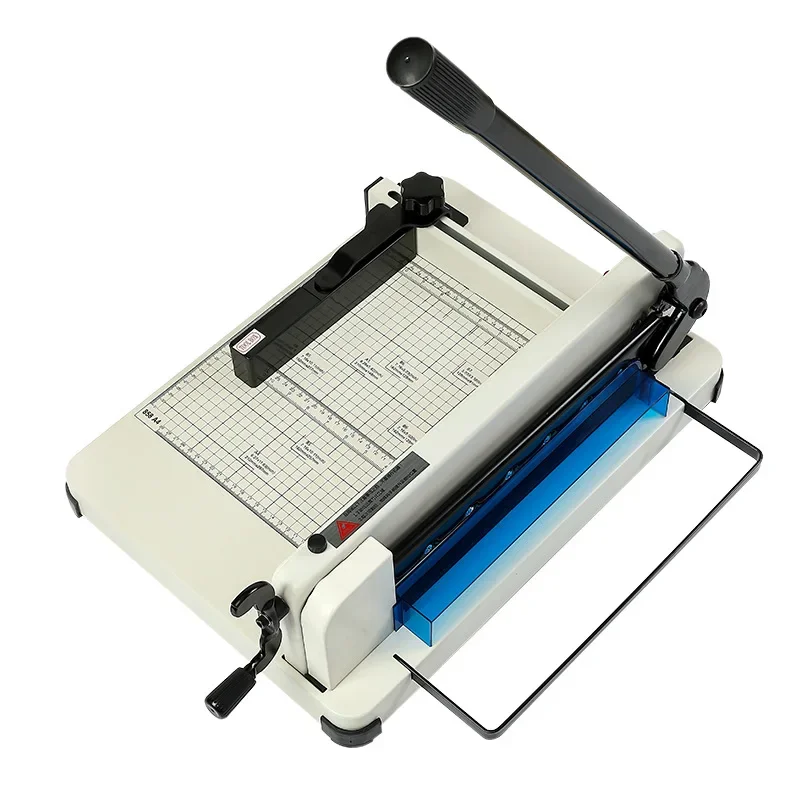 Manual Thick Layer Paper Cutter Heavy-duty A4 Paper Cutting Tool Cold-rolled Steel Plate with Higher Strength