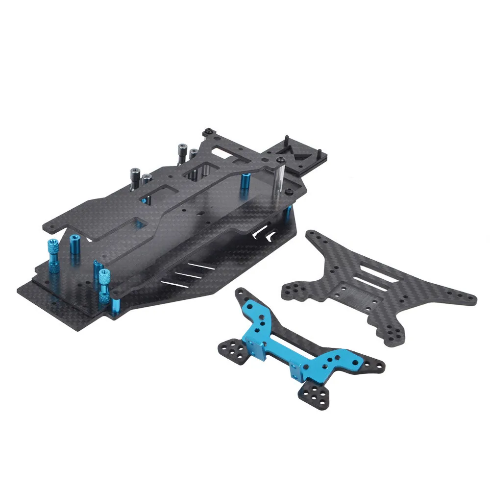 Carbon Chassis Frame Kit for Tamiya DF03 Chassis Upgrades