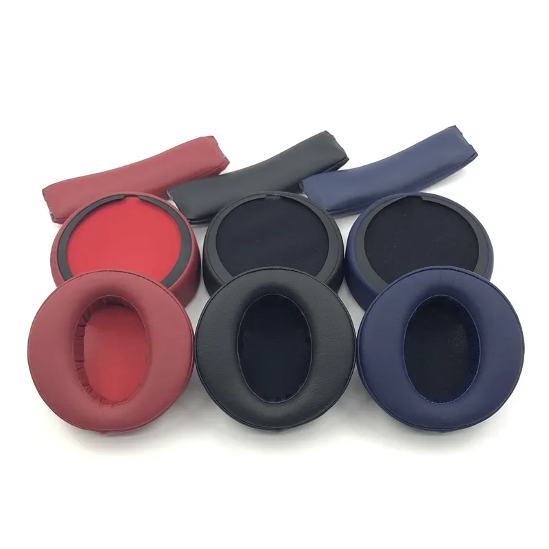 Replacement Soft Foam Earpads Headband Breathable Protein Cotton Suitable for Sony MDR-XB950BT XB950B1 N1 Headphones