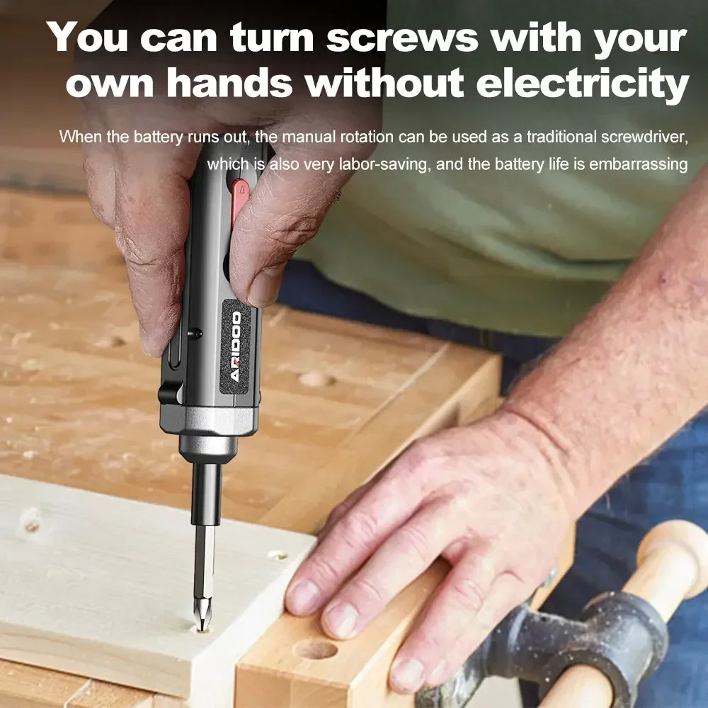 Electric Screwdriver Precision Repair Tools Cordless Set Manual & Electric Wireless Power Screw Driver Screwdriver