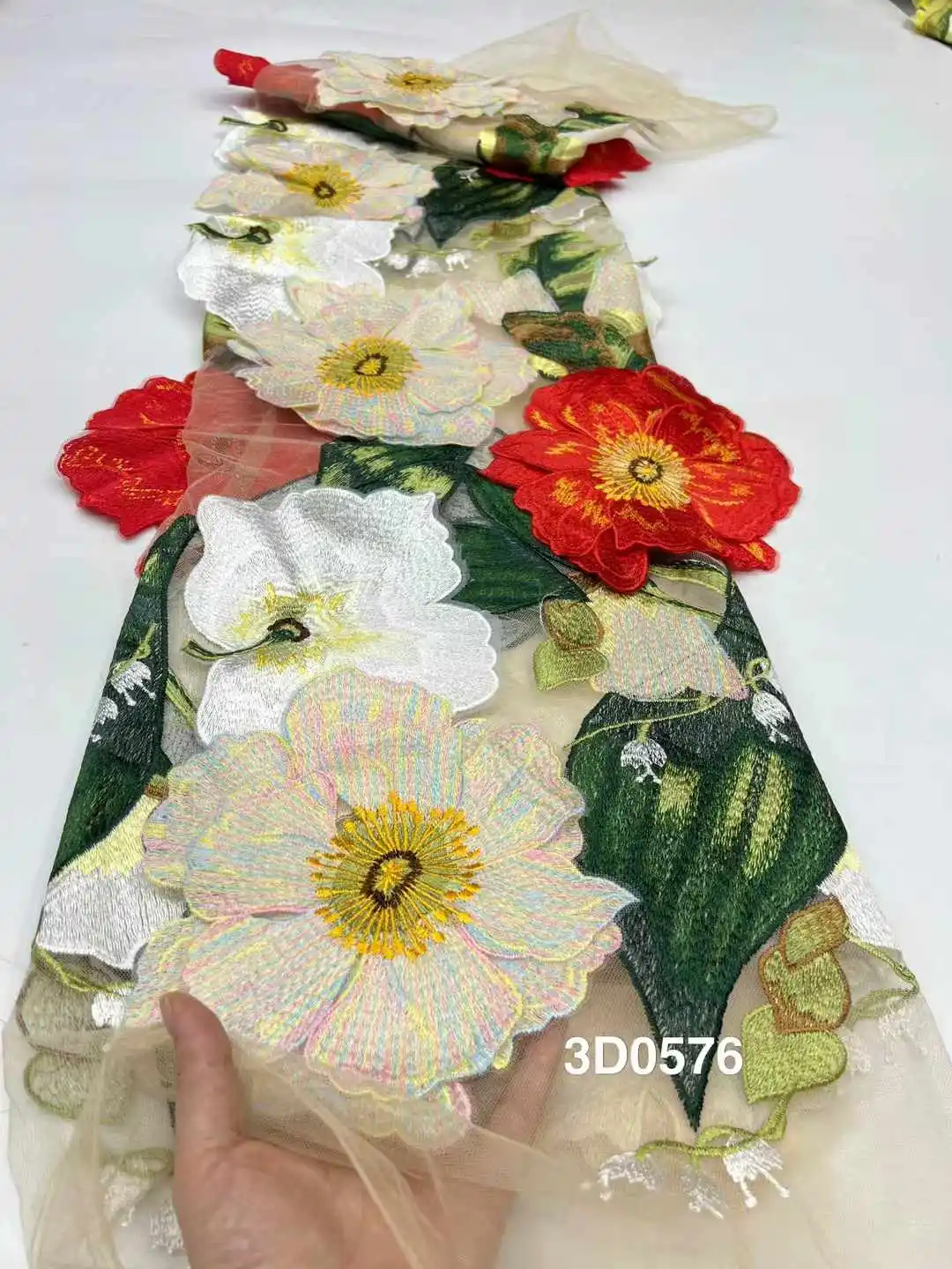 أحدث الأفريقي ثلاثية الأبعاد صافي الدانتيل الأفريقي أقمشة الدانتيل جودة عالية 5 ياردة التطريز النيجيري الفرنسية تول أقمشة الدانتيل لحفل الزفاف