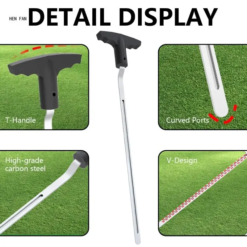 Ferramenta remoção aperto golfe v-ranhuras removedor aperto saver swing grip ferramenta aperto golfe m89d