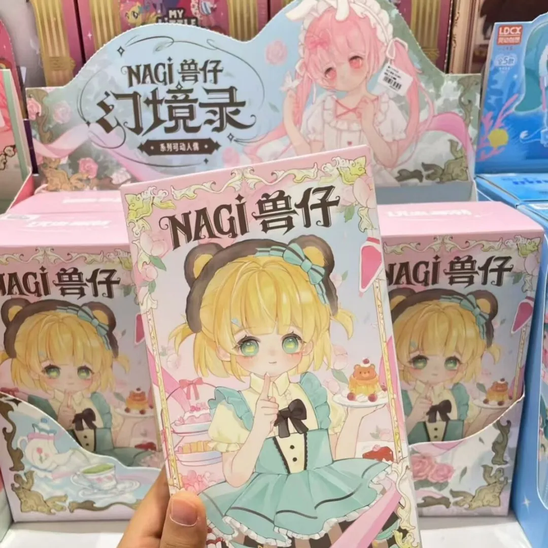 

Nagi V5 Mirage Record Series Kawaii BJD Movable Joint Action Figure 1/12 Scale Collectible Model Toy for Kids Gift Blind Box