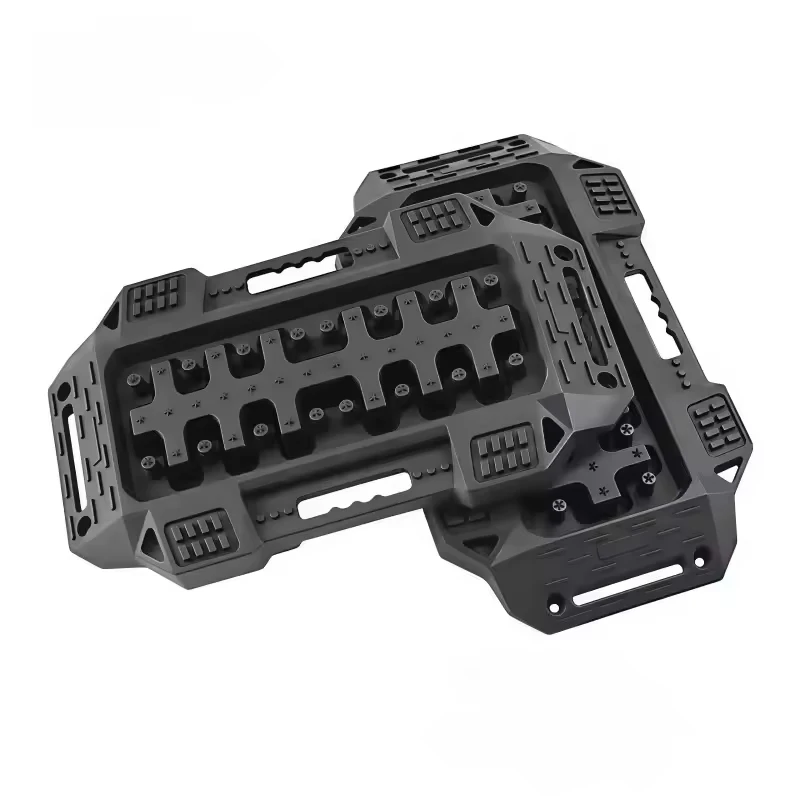 Image of 58CM Allterrain-Fahrzeug-Fluchtbrett Rutschfester Auto-Dachgepäckträger Magnetischer Halter mit Starker Adsorption Offroad-Fahrzeugzubehör