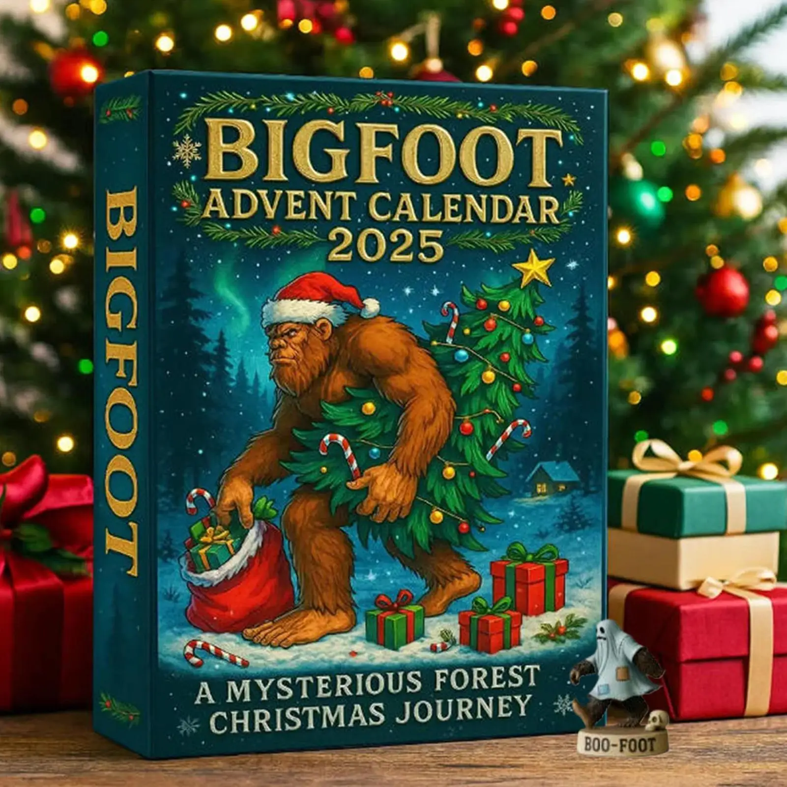 

Creature Pendant Countdown Calendar 2D Acrylic Storytelling 24-Day Creature Ornaments Advent Countdown Calendar For Family