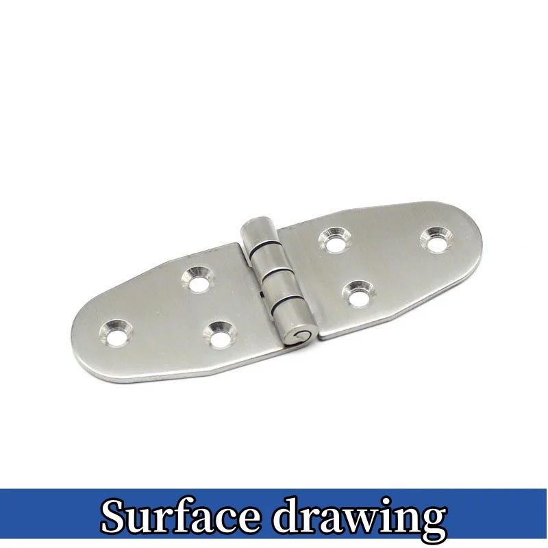 Industrial hinge 304 stainless steel communication equipment switchgear cabinet door brushed CL238-2 direct supply