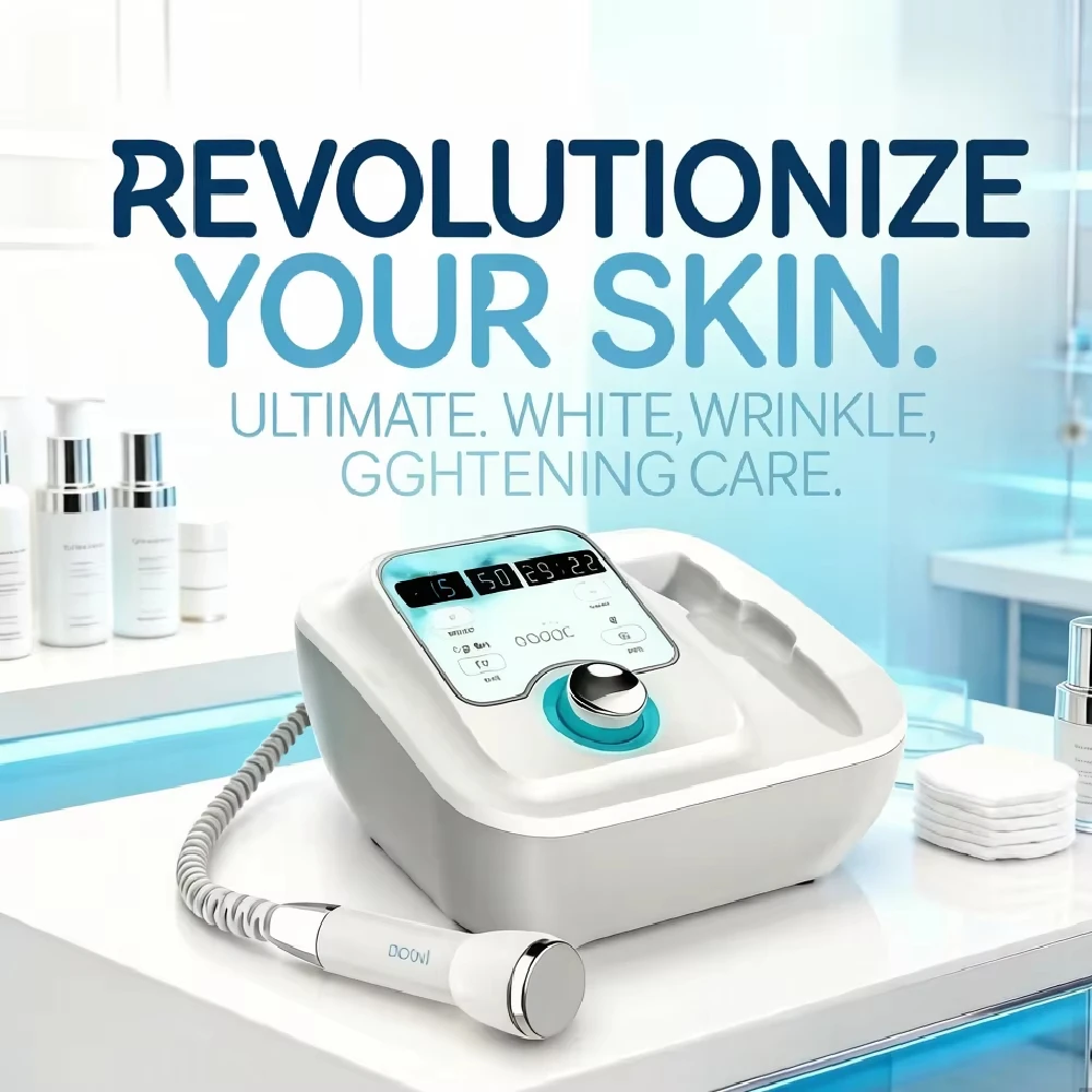 NEW Dcool Portable Cool + Hot + EMS For Skin Tightening Anti Puffiness Facial Electroporation Machine Beauty Device