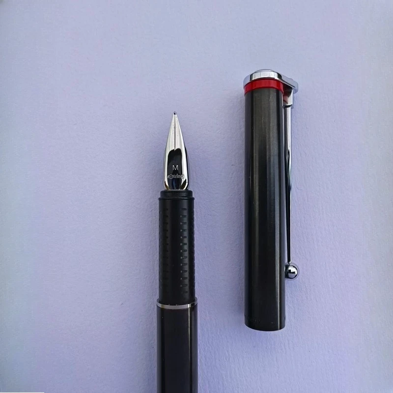 German-made Rotring Red Ring 700 All-metal M-point Fountain Pen Writing 0.7mm Nib Calligraphy Pen Office School Writing Gift