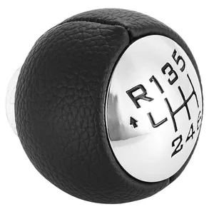 Arabanın içi, vites topuzu, Koldaki otomatik Top, Araba aksesuarları, 5 hız, Peugeot için 6 hız 307, 308, 3008, 407, 5008, 807, Citroen C3, C4'ün, Arka no. 6 döviz 6 büyük satış