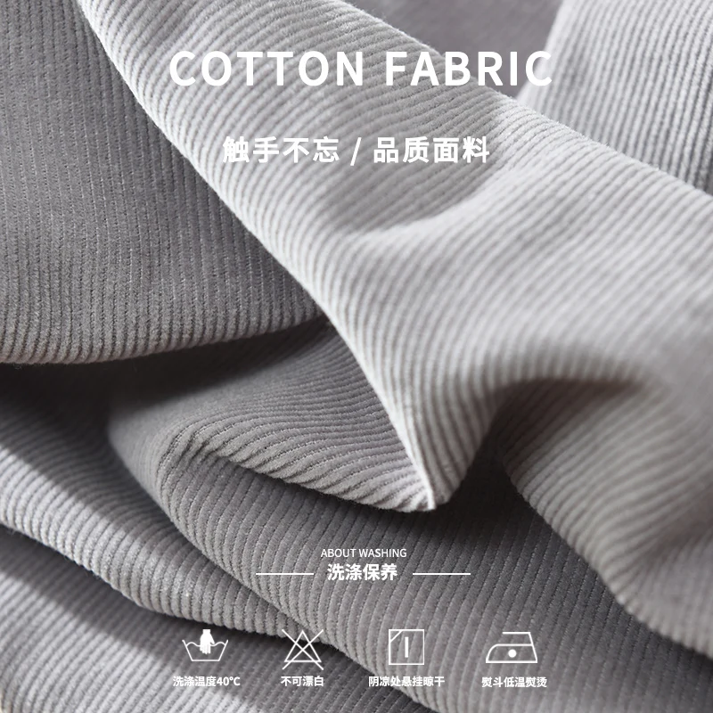 Neue Italien Cord Qualität Baumwolle Hemd Herren Marke Trend Französisch Designer Bequeme Langarm Top Kleidung Chemise Homme