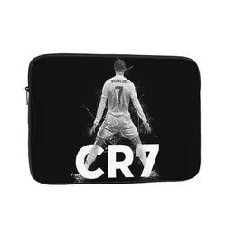 CR7 Cristiano Ronaldo Notebook Laptop Bag Case Pouch 10 12 13 15 17 Inch For Macbook Air Pro Tablet Shockproof Case Bag