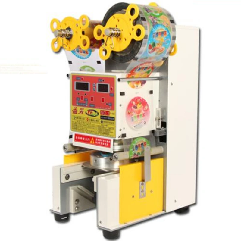 Commercial Hot Sale Automatic Bubble Tea Cup Sealing Machine For Sale