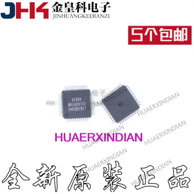 

10PCS New Original GL834 QFP-48 GENESYS USB