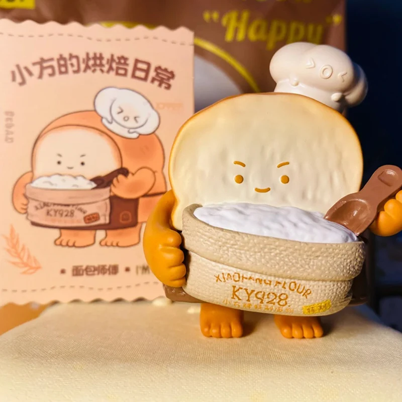 Hot New The Baking Life Of Xiaofang Bakery Series Blind Box Toy Mystery Box Cute Anime Action Figure Desktop Ornament Funny Gift