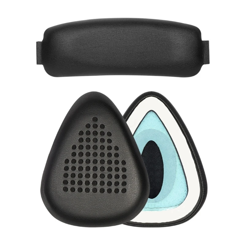 

Qualified Ear Pads Sponge Earmuff HeadBeam for Meka Dva Headphone Isolate Noise Cover Headband Ear Pads Repair Drop shipping