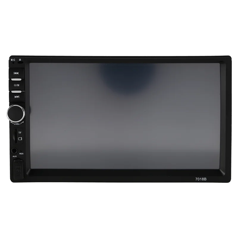 

7018B Car Av 7 Inch Hd Press Screen Car Bluetooth Mp5 Player Car Card Bluetooth Handsfree HD GPS Portable Navigation-A28K