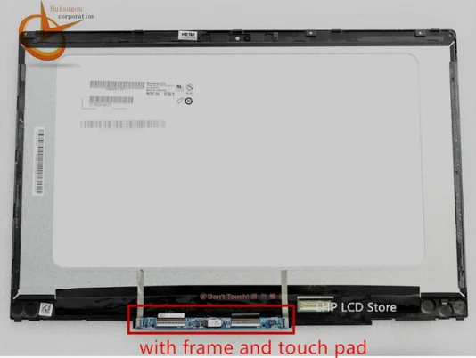 Imagem -06 - Ipsled Lcd Display Touch Screen Digitizer Assembly e Bezel Fit para Hpx360 15-bp 15m-bp 15t-bp 15-bq 15-er 15-dq 15-br 15-aq 15-ar cp