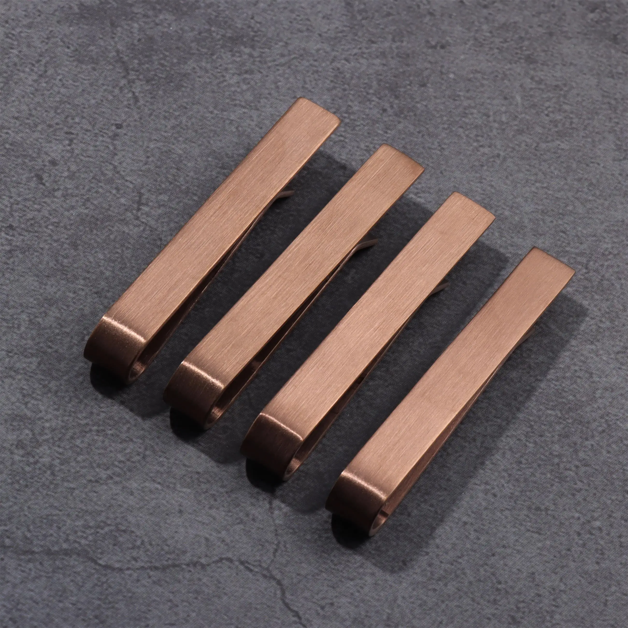 4개입 무광 스테인리스 스틸 넥타이 클립 세트 2인치  - Tie Clip Bar Set Stainless Steel 리뷰 및 가격