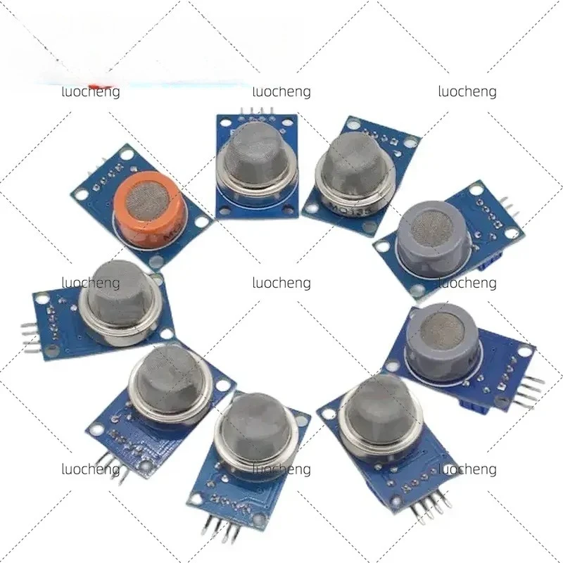 for MQ Series Kit MQ-2 to MQ-135 9 Gas Sensor Modules for MQ-2 MQ-3 MQ-4 MQ-5 MQ-6 MQ-7 MQ-8 MQ-9