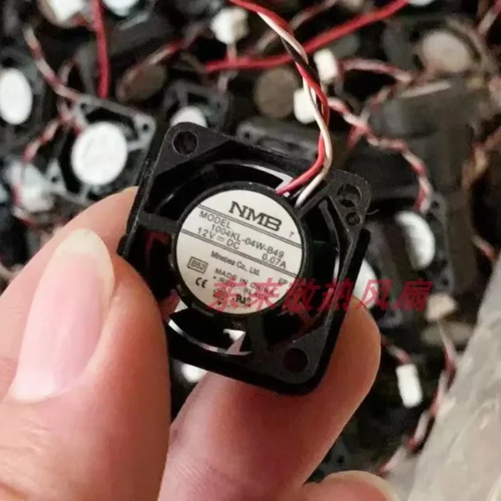 

NMB-MAT 1004KL-04W-B49 B52 Cooling Fan DC 12V 0.07A 25x25x10mm 3-Wire