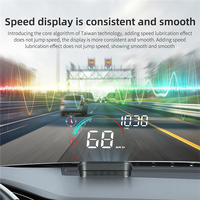 M22 Car GPS HUD Head-Up Display USB Speedometer Compass Universal Car Spare Parts Parts