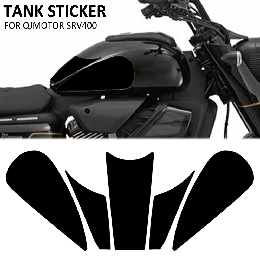 

Motorcycle Fuel Oil Tank Pad Protector Leather Frosting Sticker Decals Protector Sticker Pad FOR QJMOTOR SRV 400 SRV400