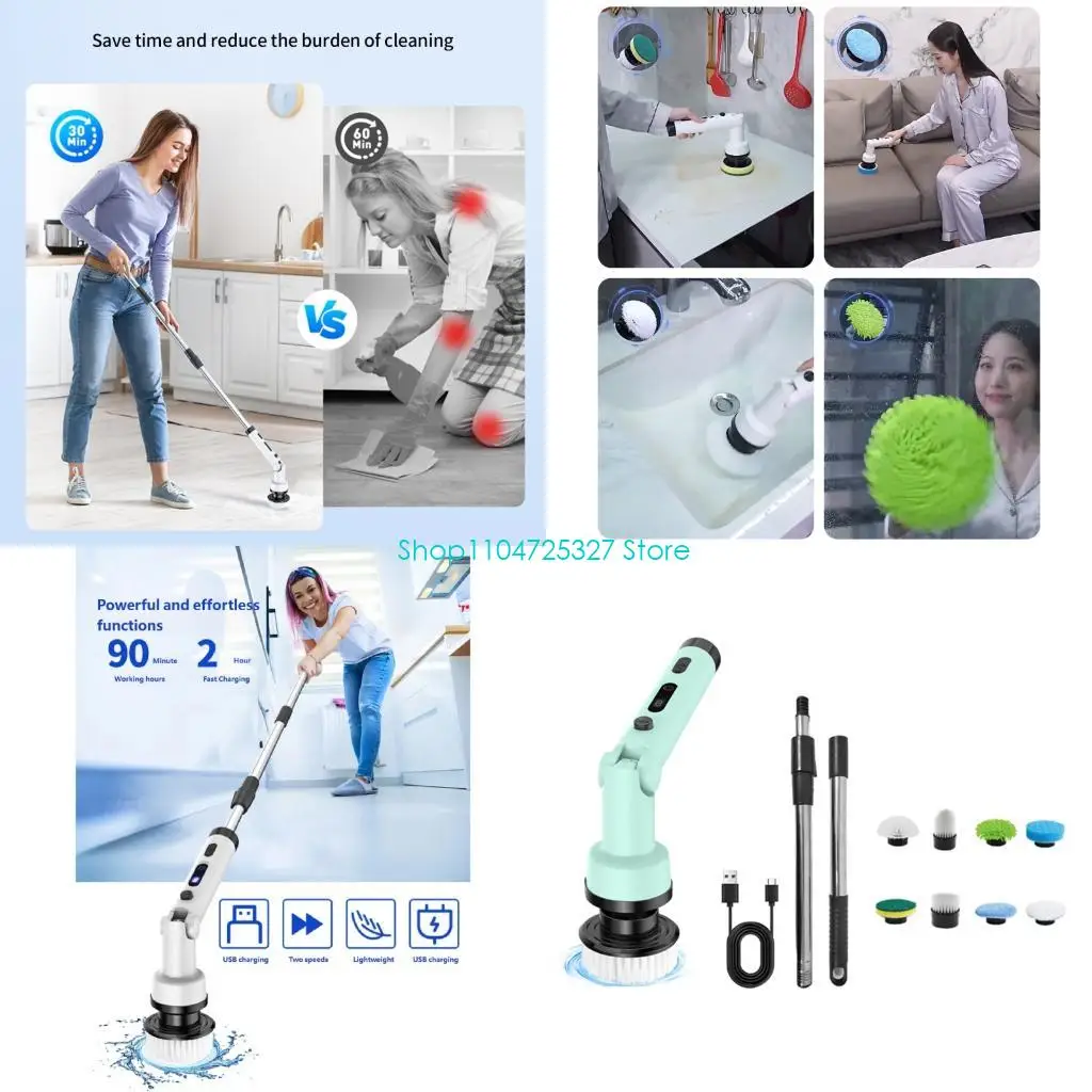 

D8KF Комплект из 1 электрической системы очистки, 9 функций, для домашнего использования