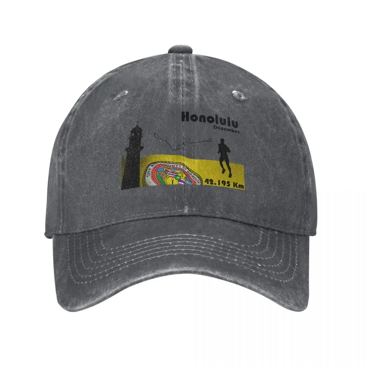 

Honolulu marathon Baseball Cap Dropshipping Sports Cap custom Hat Men's Hats Women's