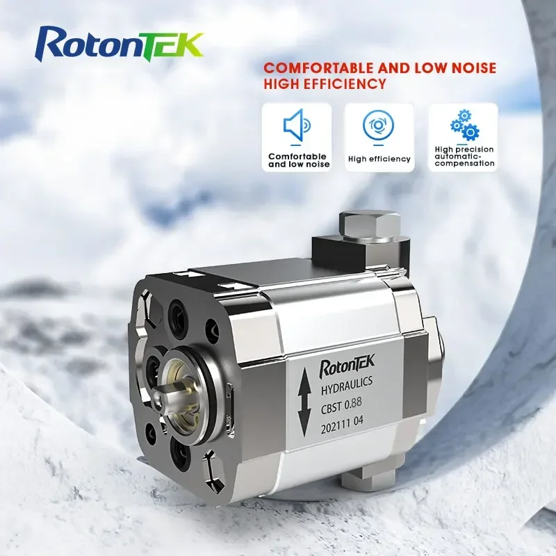 Manufacturers High Quality and High Pressure Hydraulic Bidirectional  Gear Pump Mini Pumps