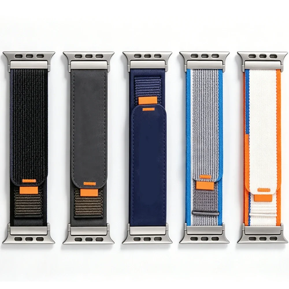 Correa Trail Loop para Apple Watch Ultra 4 3 2, 49mm 46mm 44mm 40mm 45mm 41 42mm, Brazalete IWatch Series 12 11 10 SE 9