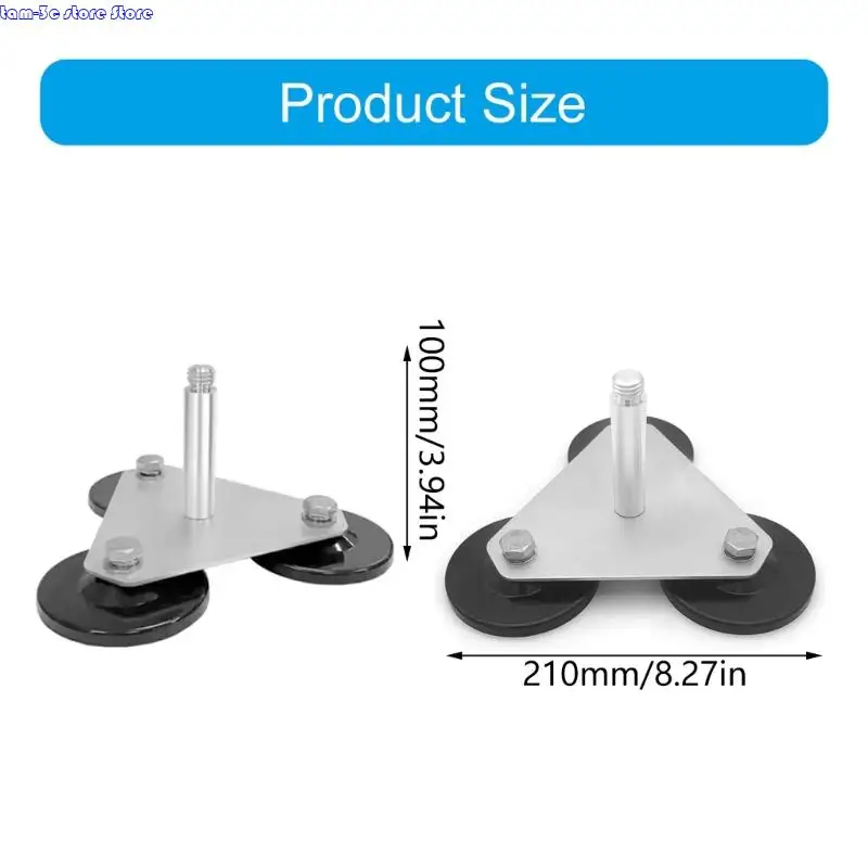 ยานพาหนะ D0UA ที่แม่นยำสูง PCB สามเหลี่ยมที่ยึดสนามแม่เหล็กเสาอากาศเสาอากาศยึดติดตั้งอุปกรณ์เสริมสำหรับความเข้ากันได้สากล