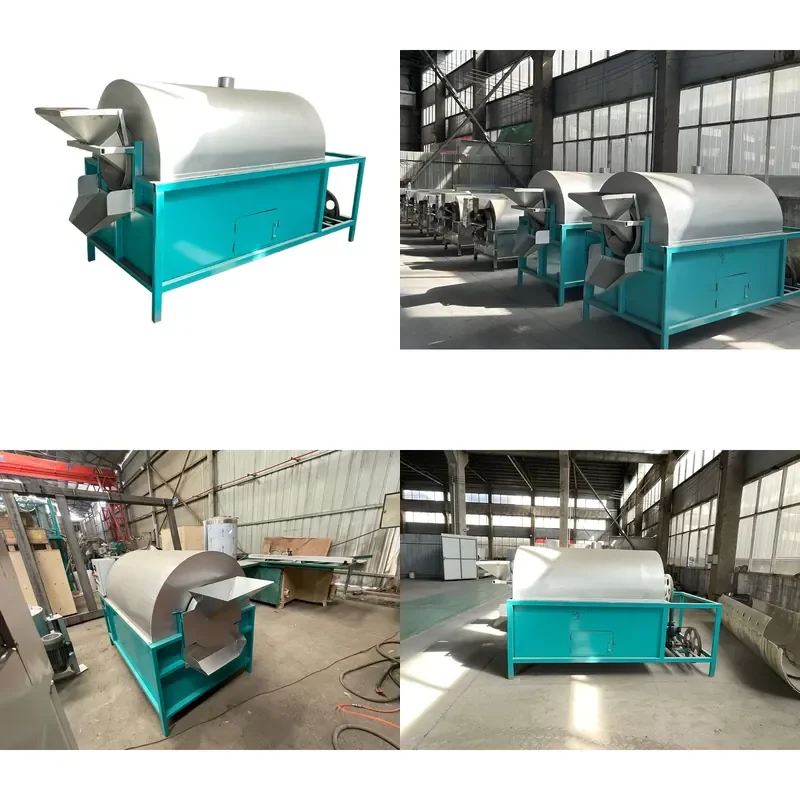 Coffee Bean Roaster for Home Use Manual Hand Crank Small Batch Roasting Machine Portable Stainless Steel Coffee Roaster