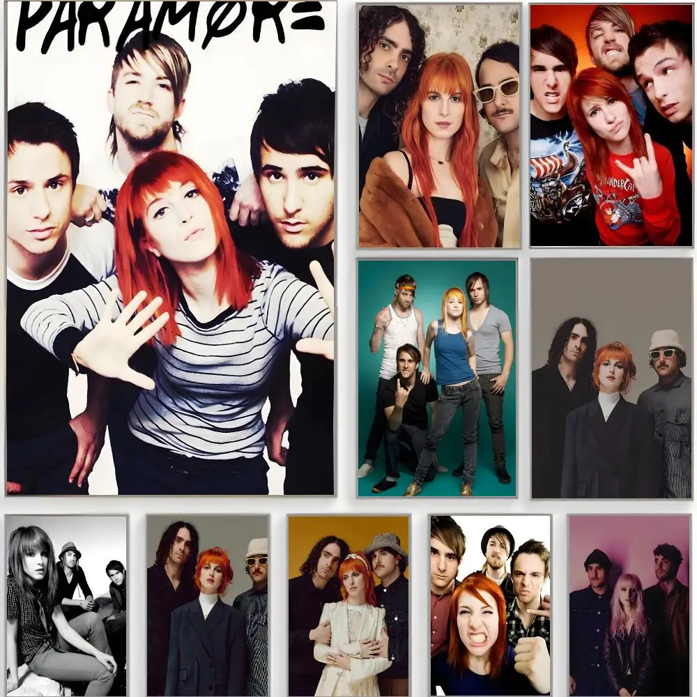alt rock p-paramore Poster Classic Wall Art  Home Decor  Peel and Stick Unframed