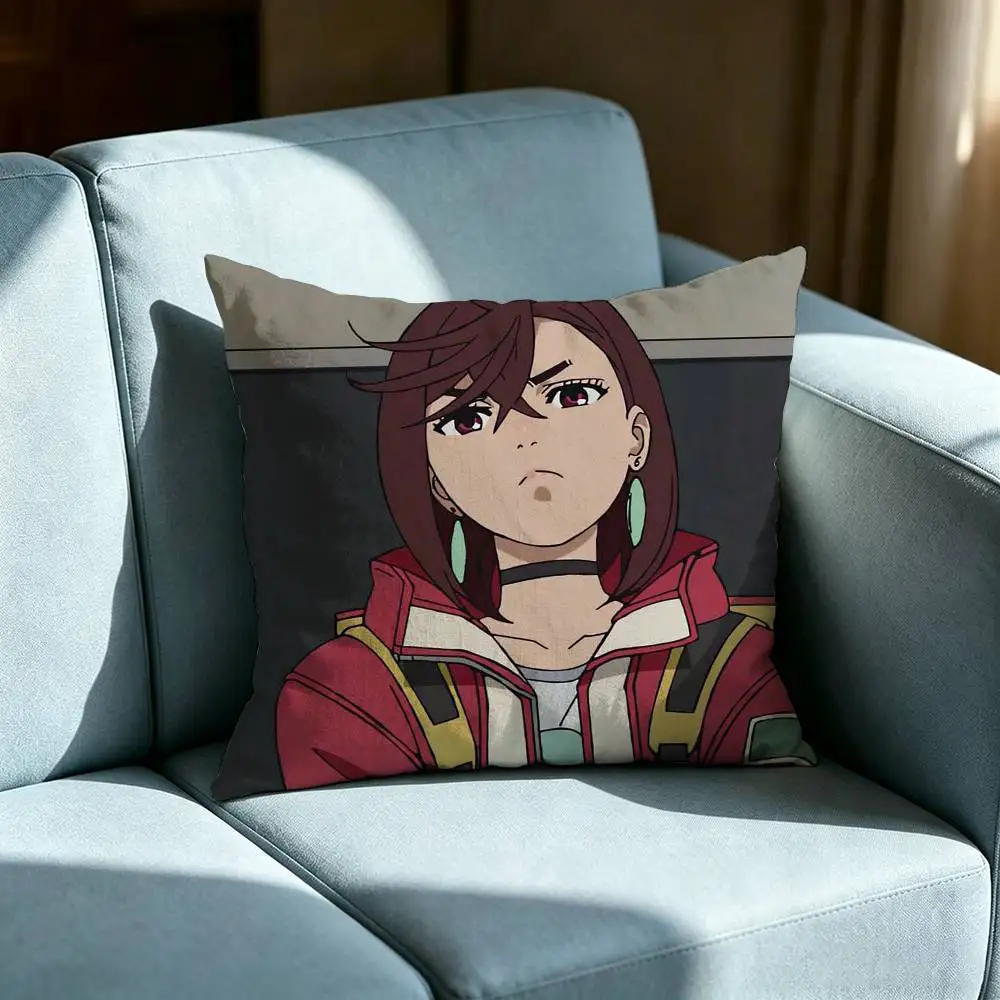Momo Ayase D-Dandadans Pillow cover gift High definition digital printing,Surprise  vivid pattern Household.