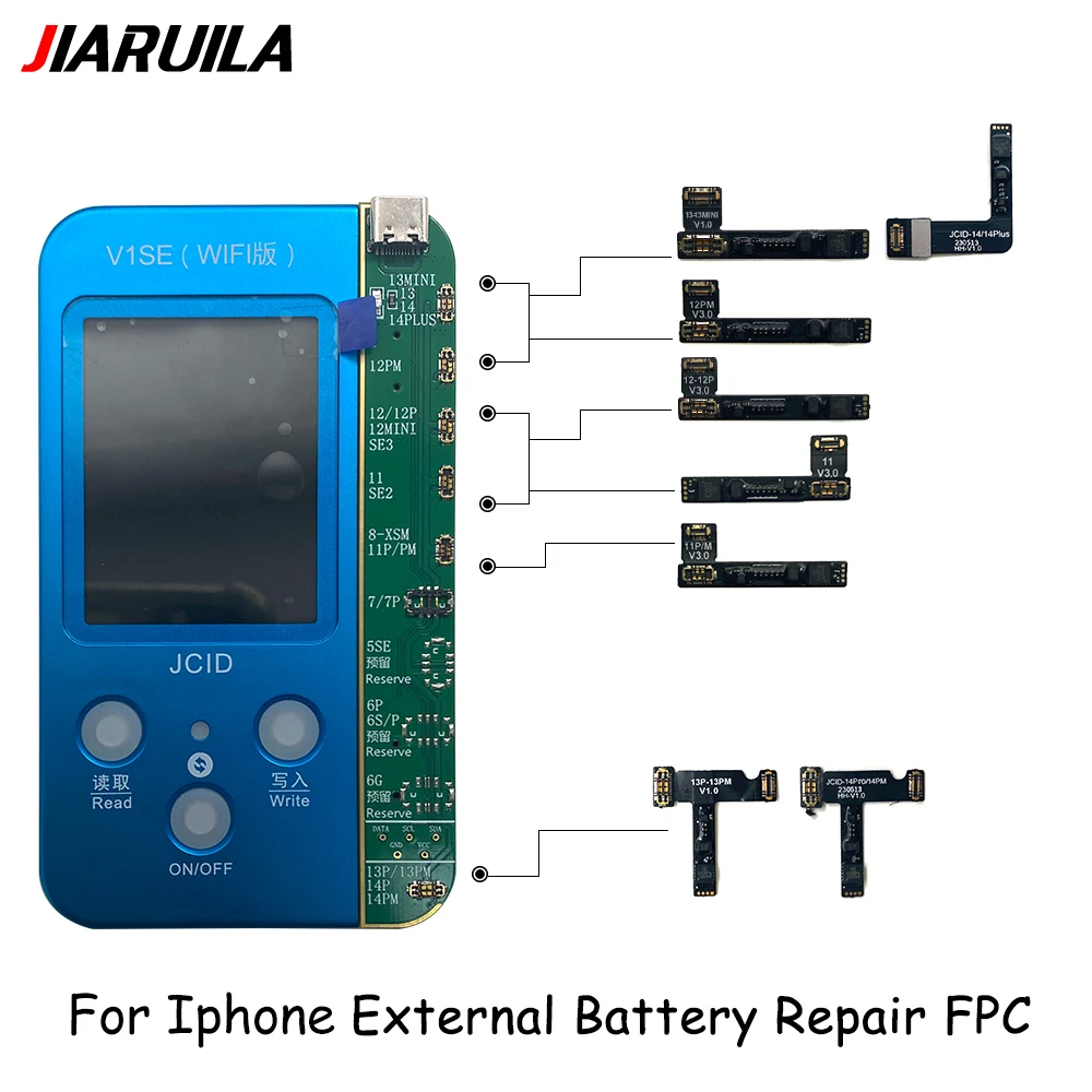 10Pcs，JCID JC Battery Repair Flex Cable For iPhone 11 12 mini 13 Pro Max 14 Remove Warning Battery External Replacement