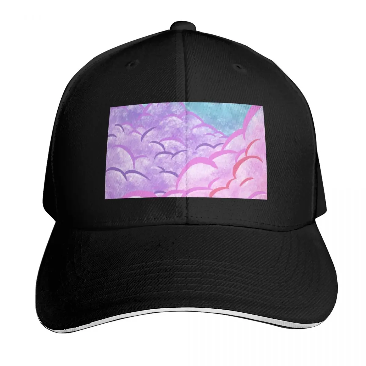 The Under-Sky Baseball Cap Breathable Mesh Back Adjustable Buckle Closure Moisture Wicking Quick Dry