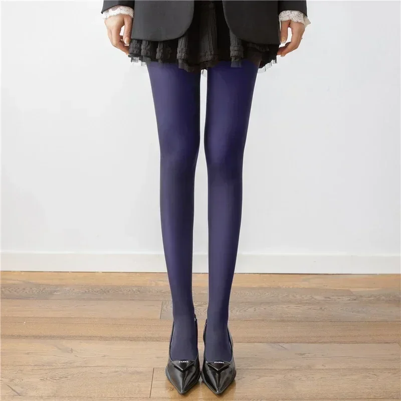 Talenza Damen-Strumpfhose, schmale Strümpfe, Strumpfhosen, superelastisch, große Leggings, rote Damen-Sexy-Strumpfhose, Frühling, Herbst, Winter