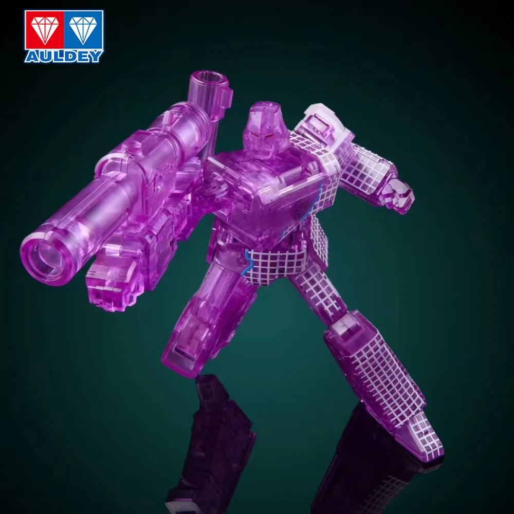 本物の正規品トランスフォーマーメカモデルガルバトロンクリアメガトロンコレクタブルアクションフィギュア男の子の祭りサプライズギフトおもちゃ