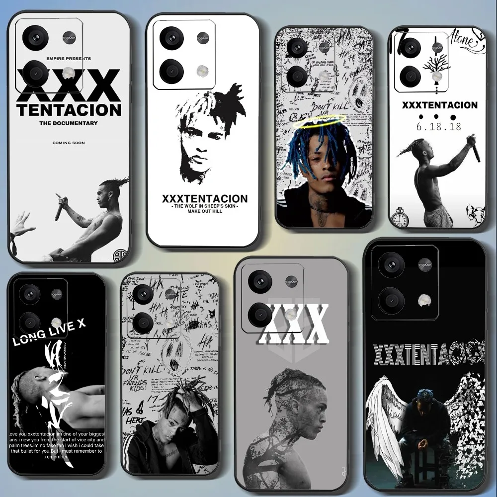 Rapper A-Xxxtentacions Phone Case For Xiaomi 11 Redmi Note 11 5G 8T 9A 9 10T Note8Pro Note9 12SUltra Black Case