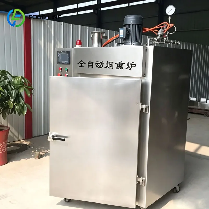 Industrial Smoker Machine Smokehouse Machine Industrial Smoking Oven for Ham Sausage Meat Fish Processing Customized