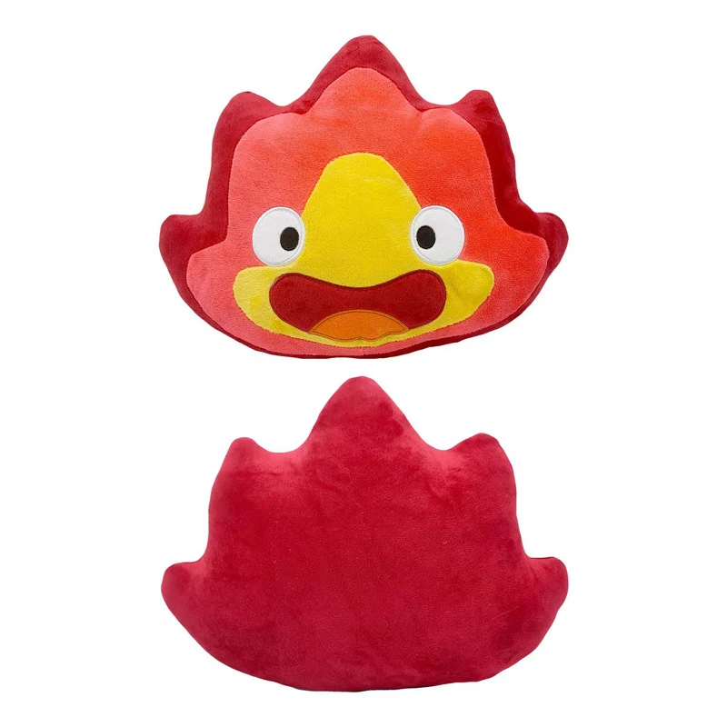 2023 nuovo 15/24cm Calcifer peluche Calcifer fuoco demone piccola fiamma bambola cuscino giocattolo lenitivo per bambini regalo di compleanno regalo