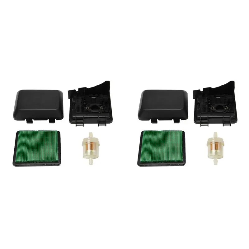 A74E-2X 17220-ZM0-030 Air Cleaner Case Cover+ 17211-ZL8-023 Air Filters For Honda GCV160 Engine HRB216 Lawn Mower
