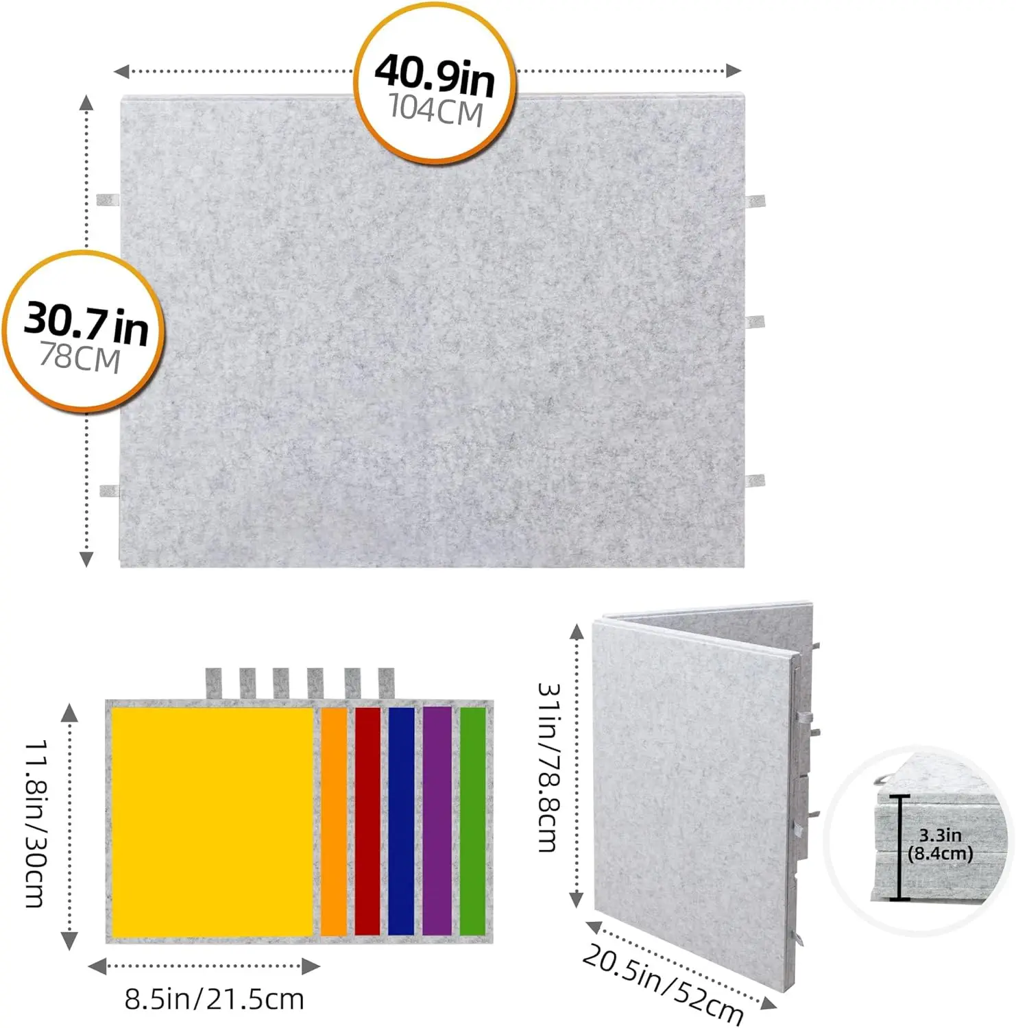 Table de puzzle inclinable et pliable de 2000 pièces avec support et couvercle conçus 2 en 1, plateau de puzzle en feutre léger avec 6 couleurs Dr