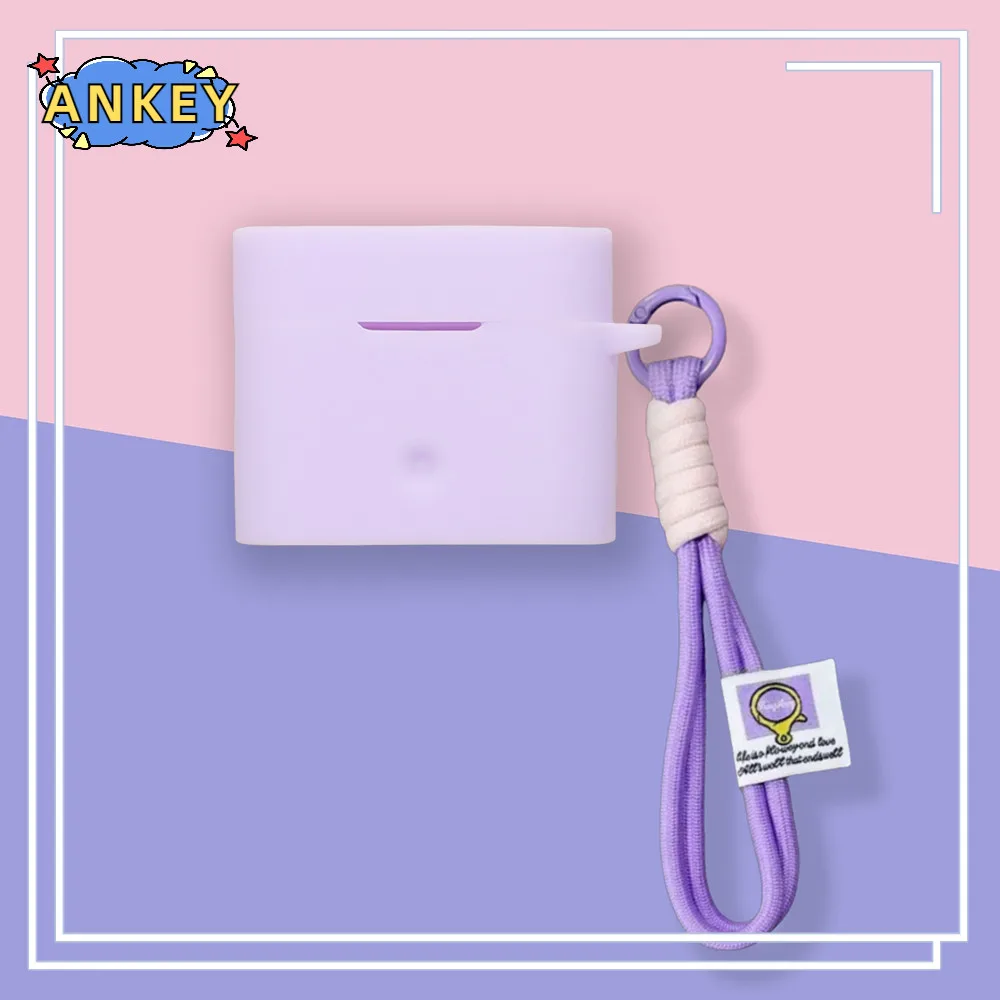 

Подходит для ROSESSILSA EARFEEL I7/I5, чехол для наушников, силиконовый чехол премиум-класса, ударопрочный, с доступным зарядным портом и плетеным шнурком.