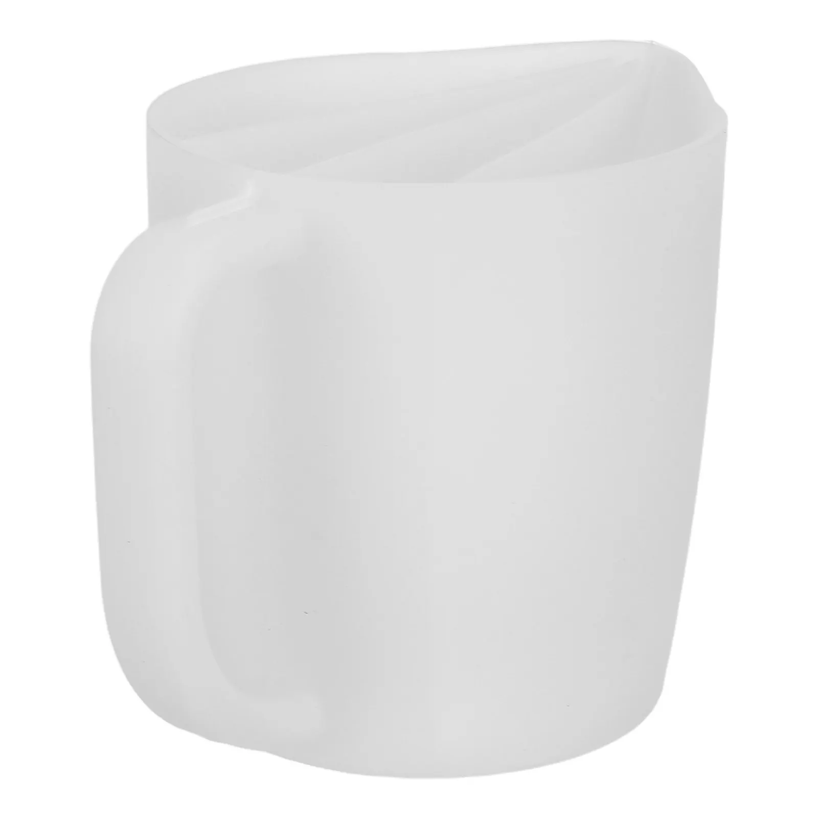 4-Section Silicone Pouring Cup Handle Split Paint Pouring Cup Resin Mixing Cups Reusable Painting Tools Fluid Art Accessories