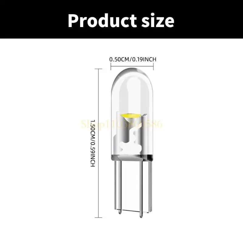 

242A упаковка из 10 светодиодных лампочек для приборной панели энергоэффективные и длительные светодиодные фонари для панели