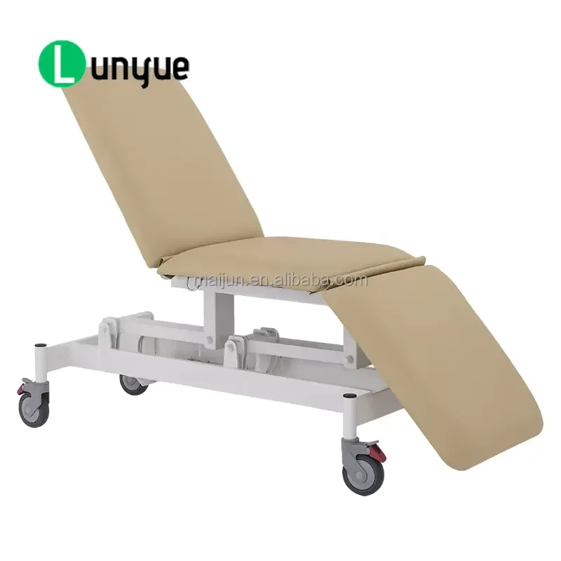 Electric Chiropractic Treatment Table 3 Motor 3 Fold Height Adjustable Stretcher for Clinic Therapy Massage Hospital Use