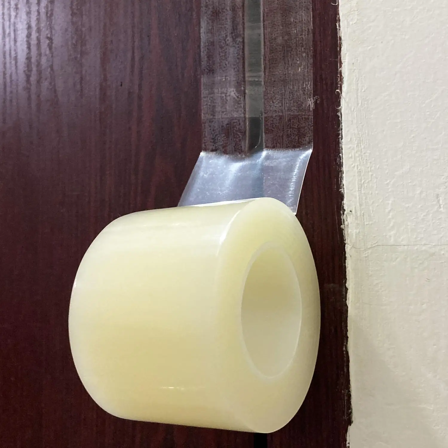 Clear Window Weather Sealing Tape, 2 Inch X 23 Yards, Window Draft Isolation Tape, AC Insulation Sealing Film Tape, No Residue