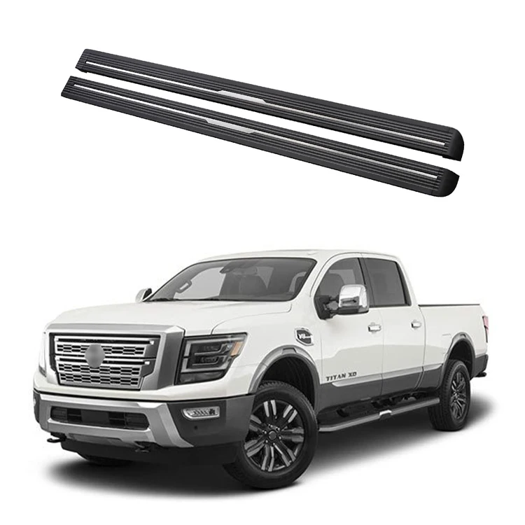 Car Accessories Electric Running Board For 2020 Nissan TItan Truck Side Steps Nissan Titan Running Boards