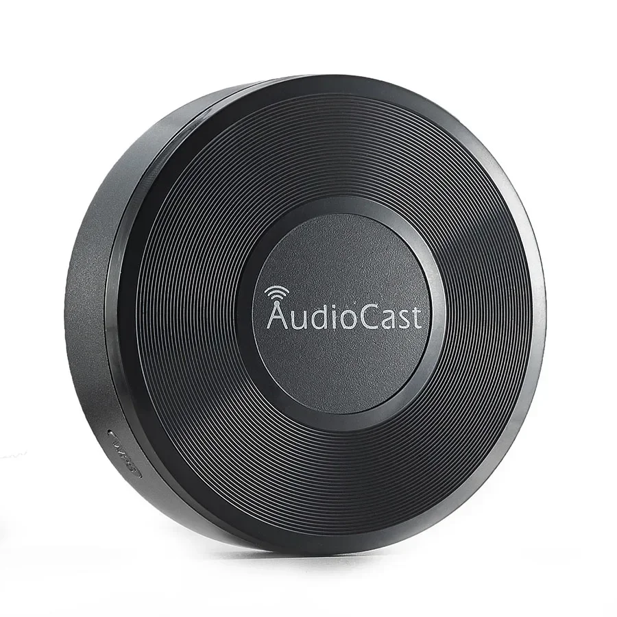 

M5 AudioCast для Airplay: беспроводной аудиоприемник для музыки, 2.4G Wi-Fi Hi-Fi музыкальный адаптер для DLNA, Airplay, Spotify Streamer